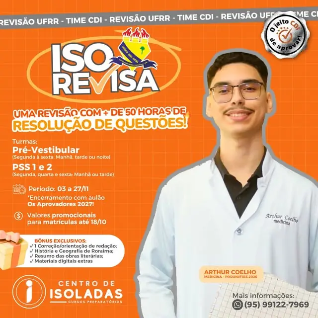 Arte do evento ISO Revisa