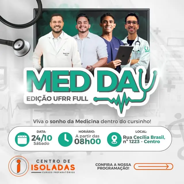 Arte do evento MED DAY